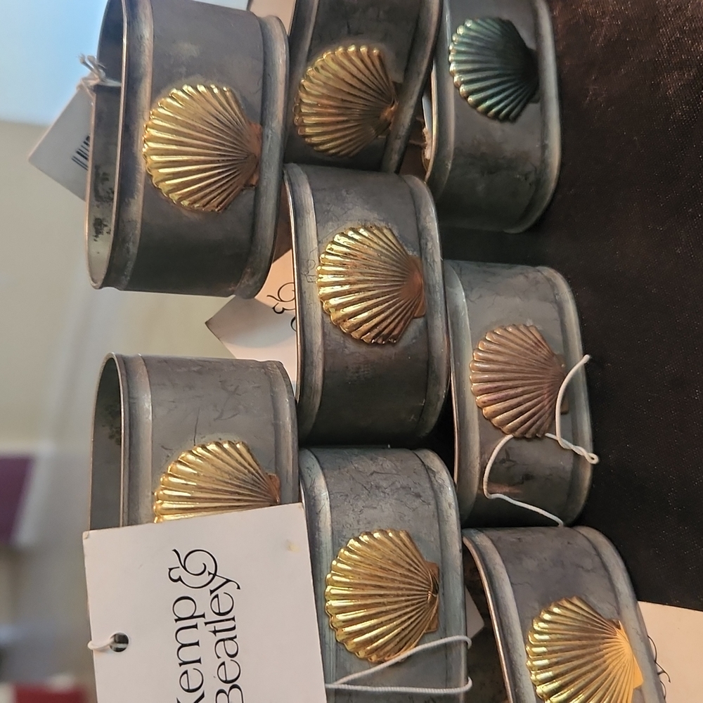NWT Kemp & Beatley Napkin Rings